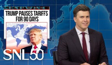 Weekend Update: Trump Pauses Tariffs, Robert F. Kennedy Jr. Wants Fluoride Out of Water -SNL