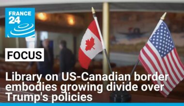 Library on US-Canadian border embodies growing divide over Trump's policies • FRANCE 24 English