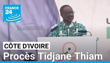 Procès Tidjane Thiam en Côte d'Ivoire : des manifestations devant le palais de justice