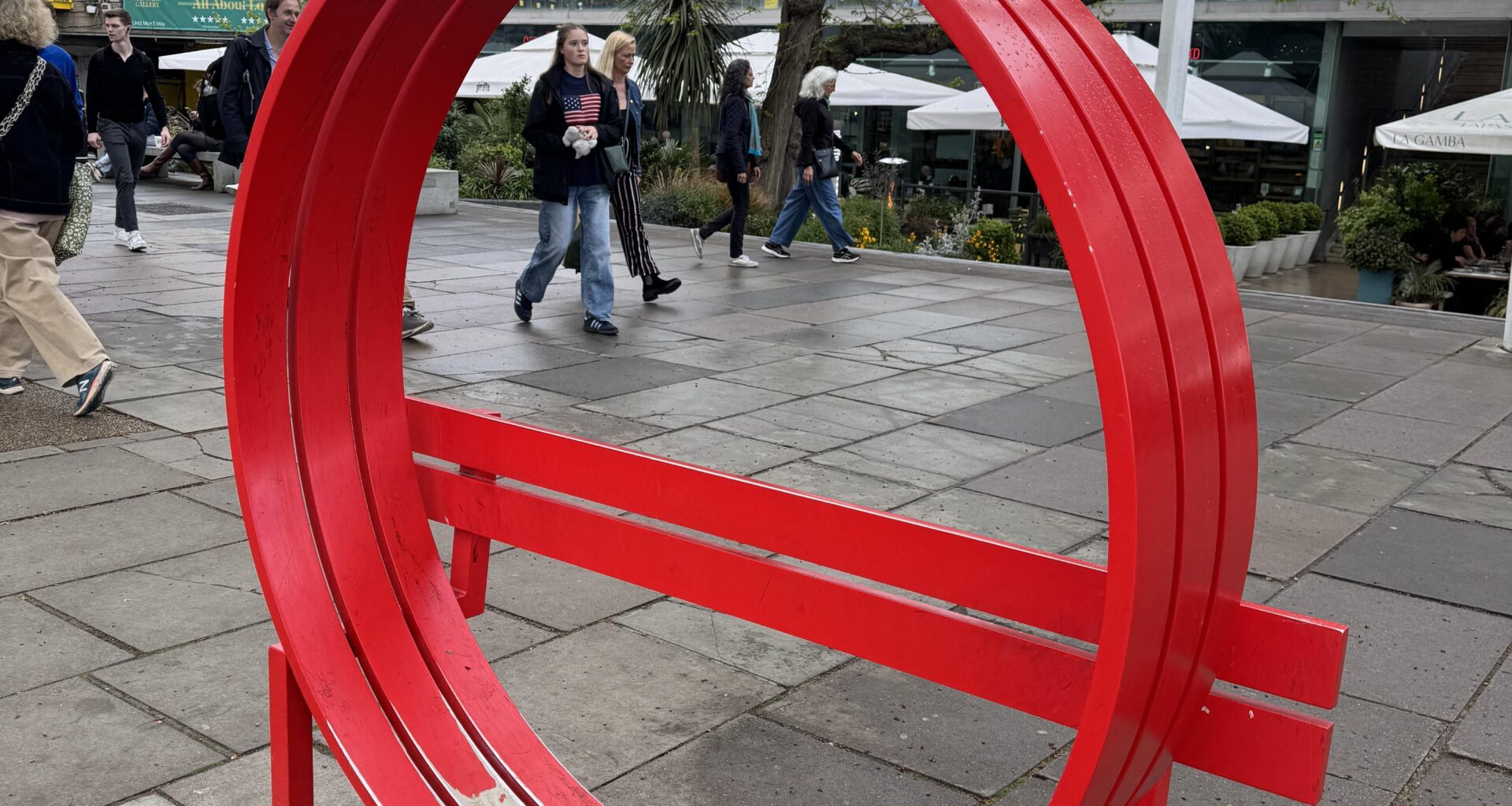 Is this the most useless bench in London?