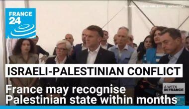 France may recognise Palestinian state within months • FRANCE 24 English