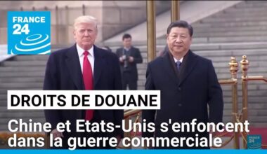 Chine et Etats-Unis s'enfoncent dans la guerre commerciale • FRANCE 24
