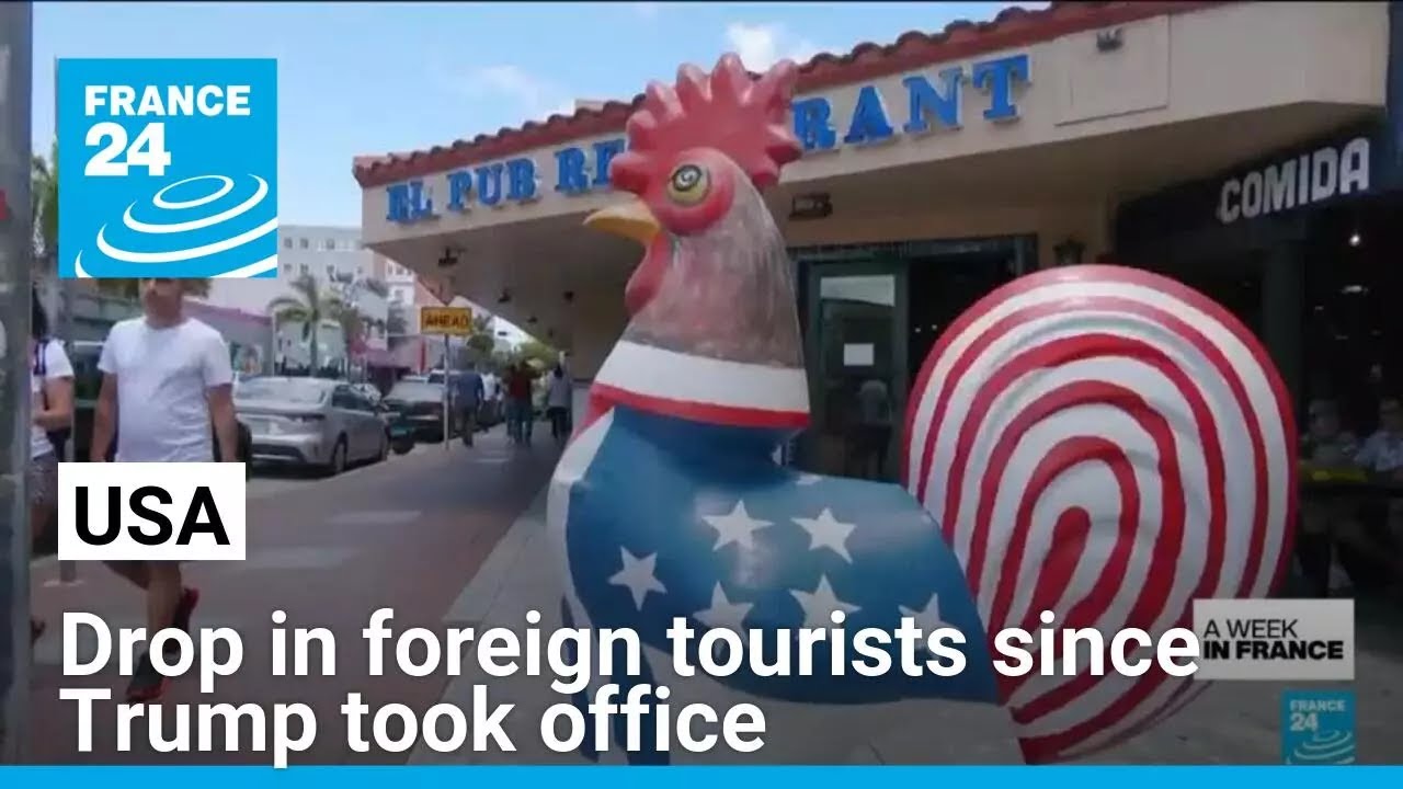 US sees drop in foreign tourists since Trump took office • FRANCE 24 English