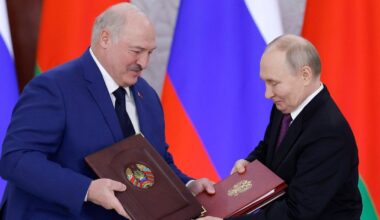 Belarus and Russia ‘ready to target Nato’, says Kremlin spy chief