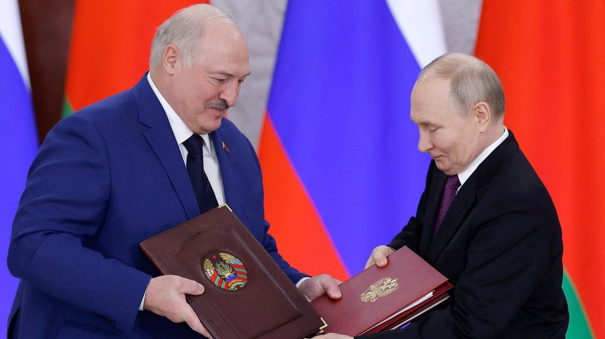 Belarus and Russia ‘ready to target Nato’, says Kremlin spy chief