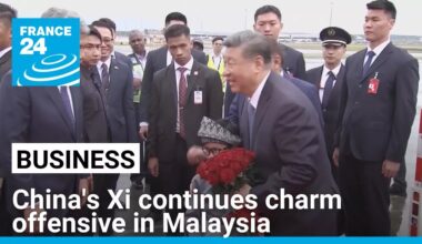 China's Xi continues charm offensive in Southeast Asia • FRANCE 24 English