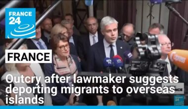 Outcry after French lawmaker suggests deporting migrants to overseas islands • FRANCE 24 English