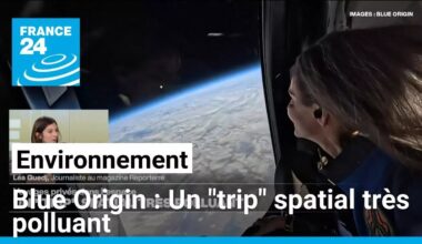 Blue Origin : Un "trip" spatial très polluant • FRANCE 24