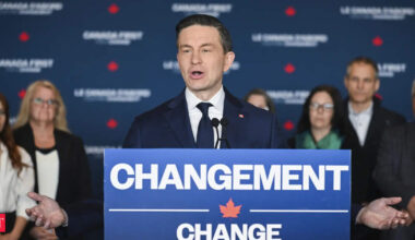 pierre poilievre collapse: Trump effect turns toxic for Canada’s Conservatives as Pierre Poilievre-led party faces potentially historic election wipeout