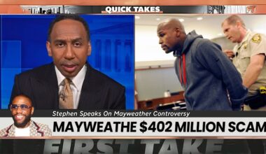 Stephen A Smith EXPOSES Floyd Mayweather For Going BANKRUPT After $402 Million SCAM