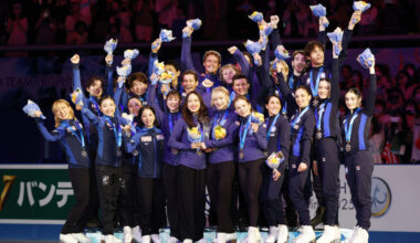 U.S. holds on to win World Team Trophy, Japan 2nd