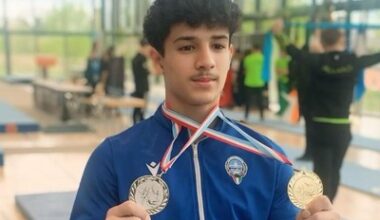 Behbehani stars for Kuwait with gold and silver in Luxembourg