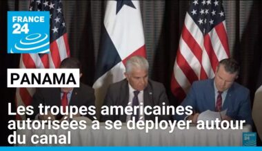 Le Panama autorise le déploiement de militaires américains à proximité du canal • FRANCE 24