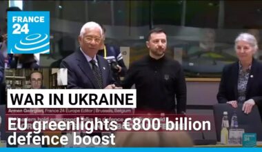 EU countries greenlight plan to boost bloc's defence: spokeswoman • FRANCE 24 English