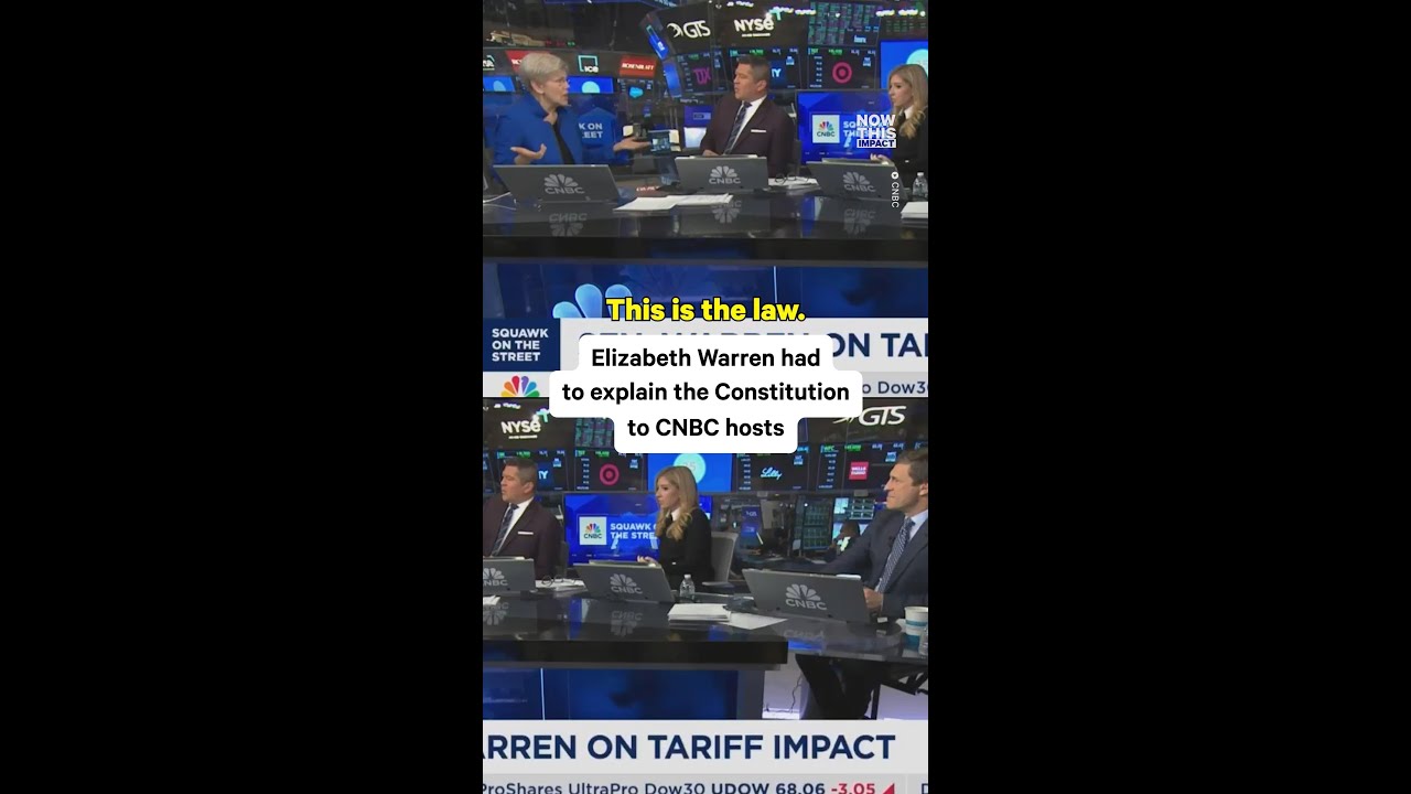 When Elizabeth Warren Schooled CNBC on the Constitution
