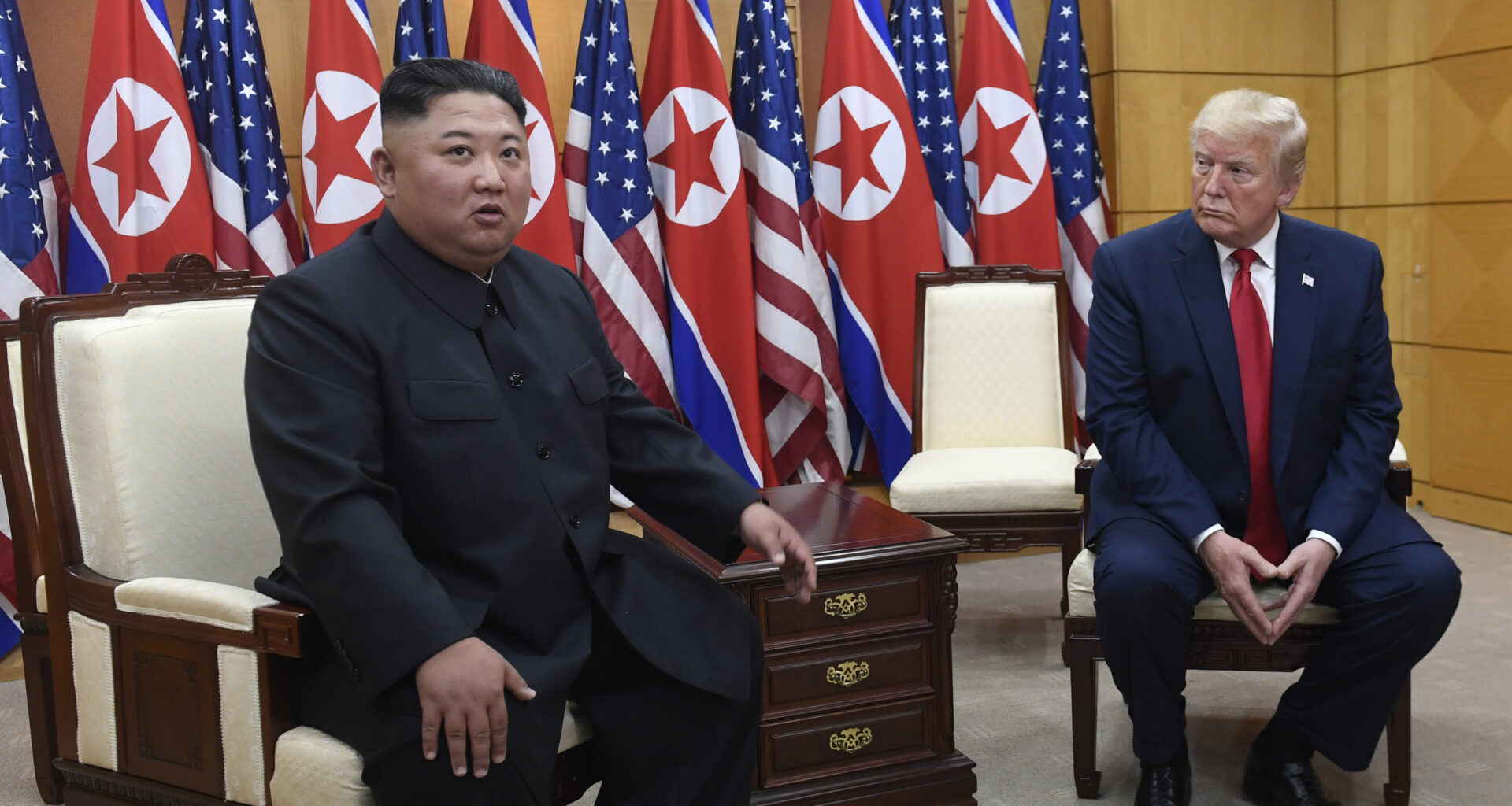 Donald Trump Meets Kim Jong Un