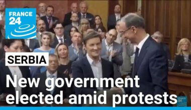 Serbia set to get new government amid protests • FRANCE 24 English