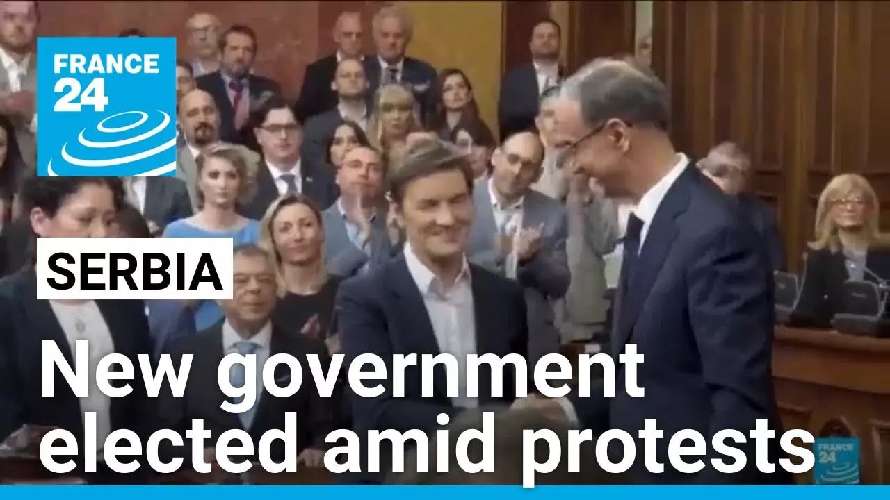 Serbia set to get new government amid protests • FRANCE 24 English