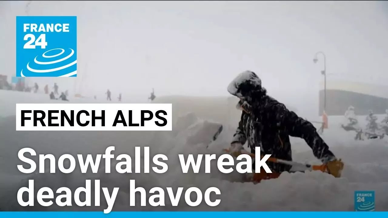 France: snowfalls wreak deadly havoc in the Alps • FRANCE 24 English