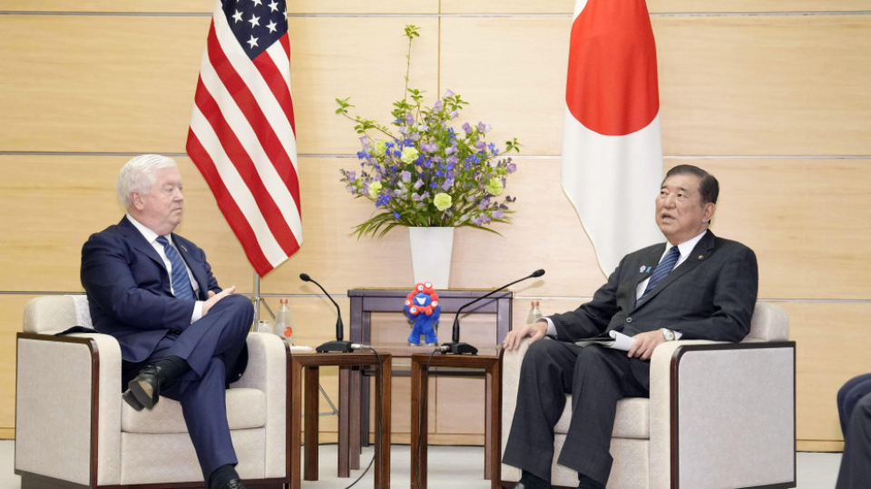 New U.S. envoy says "very optimistic" about tariff talks with Japan