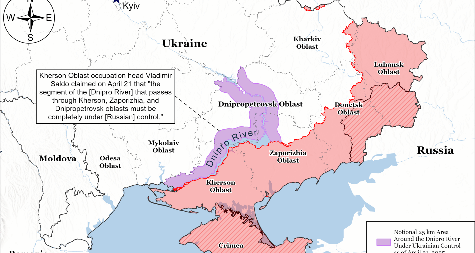 Russian Offensive Campaign Assessment, April 21, 2025