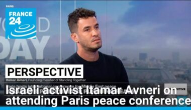 Majority of Israelis support ending war in Gaza, peace activist Itamar Avneri says • FRANCE 24