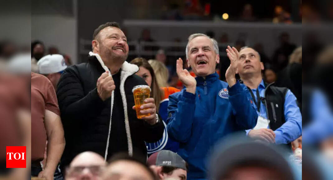 Canada's PM Mark Carney rallies behind Edmonton Oilers before playoffs | NHL News