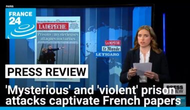 'Mysterious' and 'violent' prison attacks captivate French papers • FRANCE 24 English