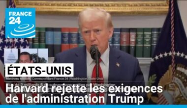 Harvard rejette les exigences de Trump, qui lui coupe 2 milliards de subventions • FRANCE 24