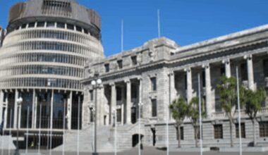 Chemical smoke near New Zealand Parliament triggers emergency response