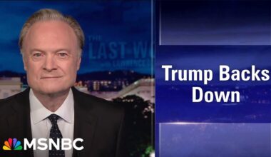 Lawrence: Trump, a 'humiliated clown' who always pretends he never backs down, backed down again