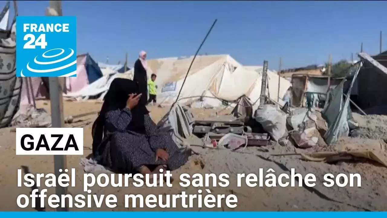 Israël poursuit sans relâche son offensive meurtrière à Gaza • FRANCE 24