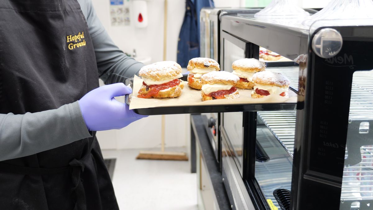 Iceland has opened a branch inside HMP Oakwood to give jobs to the inmates, who can also spend vouchers on food and drinks sold in the store.