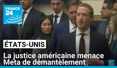 États-Unis : la justice américaine menace Meta de démantèlement • FRANCE 24