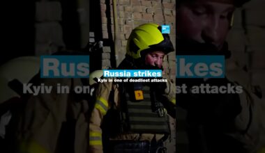 Russia strikes Kyiv in one of deadliest attacks • FRANCE 24 English