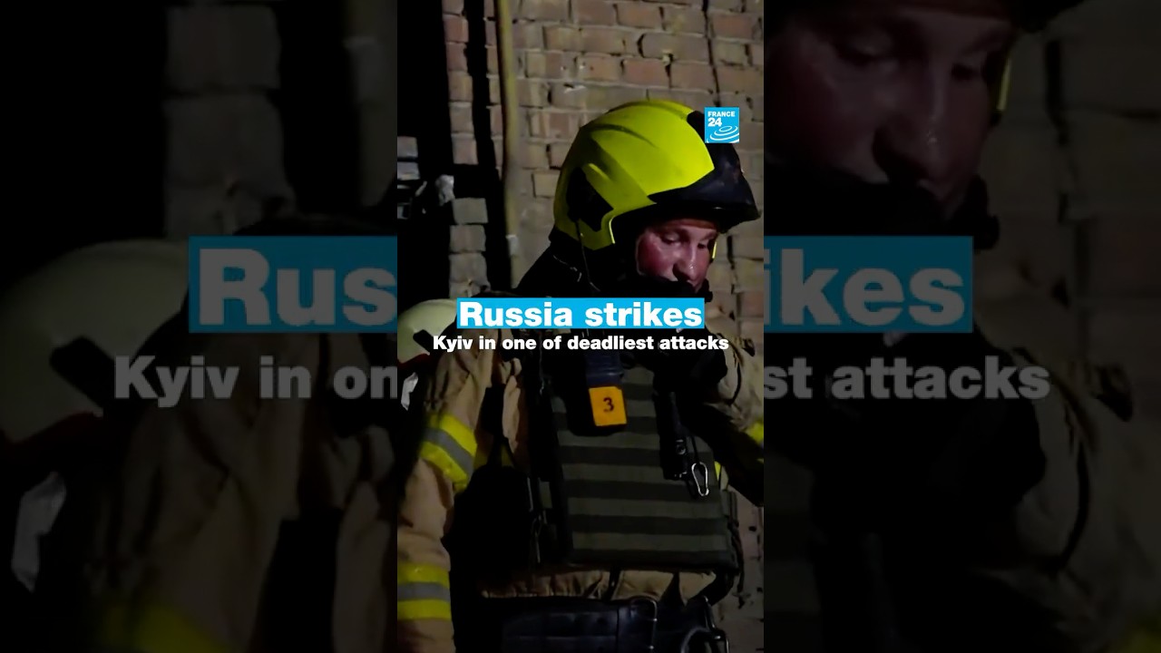 Russia strikes Kyiv in one of deadliest attacks • FRANCE 24 English