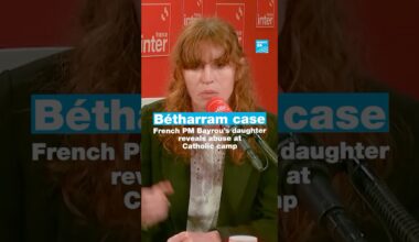 🇫🇷French PM Bayrou’s daughter reveals abuse at Catholic camp • FRANCE 24 English