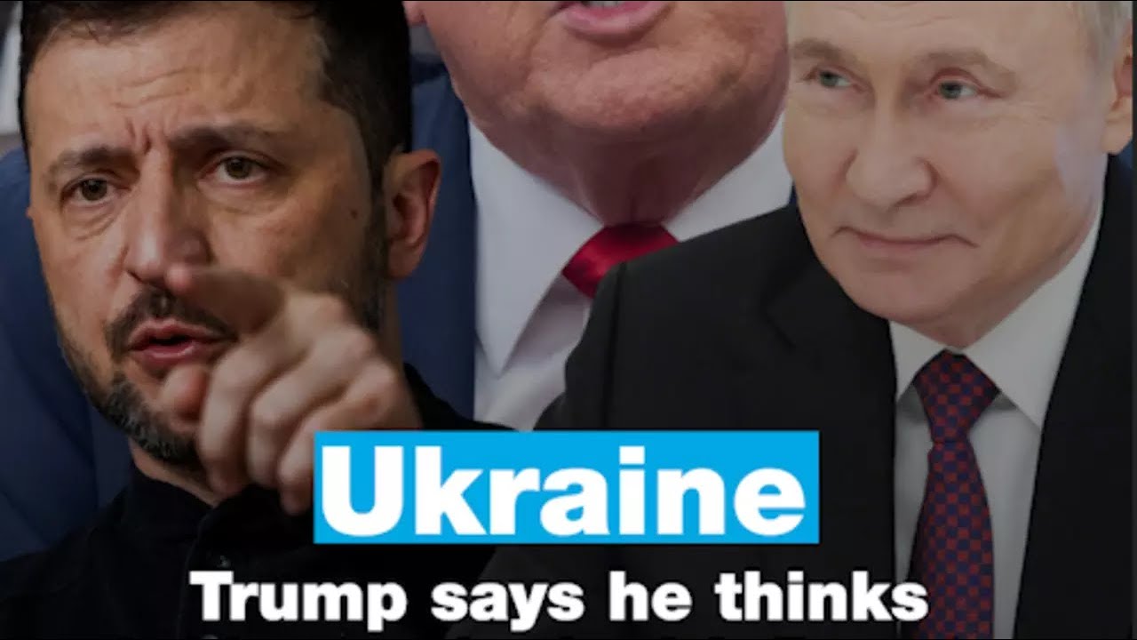 Ukraine: Trump says he thinks he has a deal with Russia • FRANCE 24 English