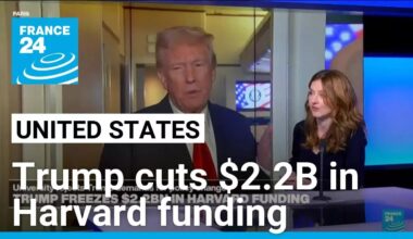 Federal grants to Harvard slashed after clash with Trump administration • FRANCE 24 English