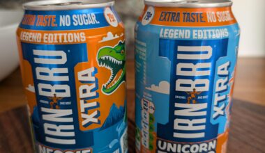 New Irn Bru flavours.