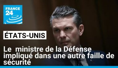 Le  ministre américain de la Défense, impliqué dans une autre faille de sécurité, dans la tourmente