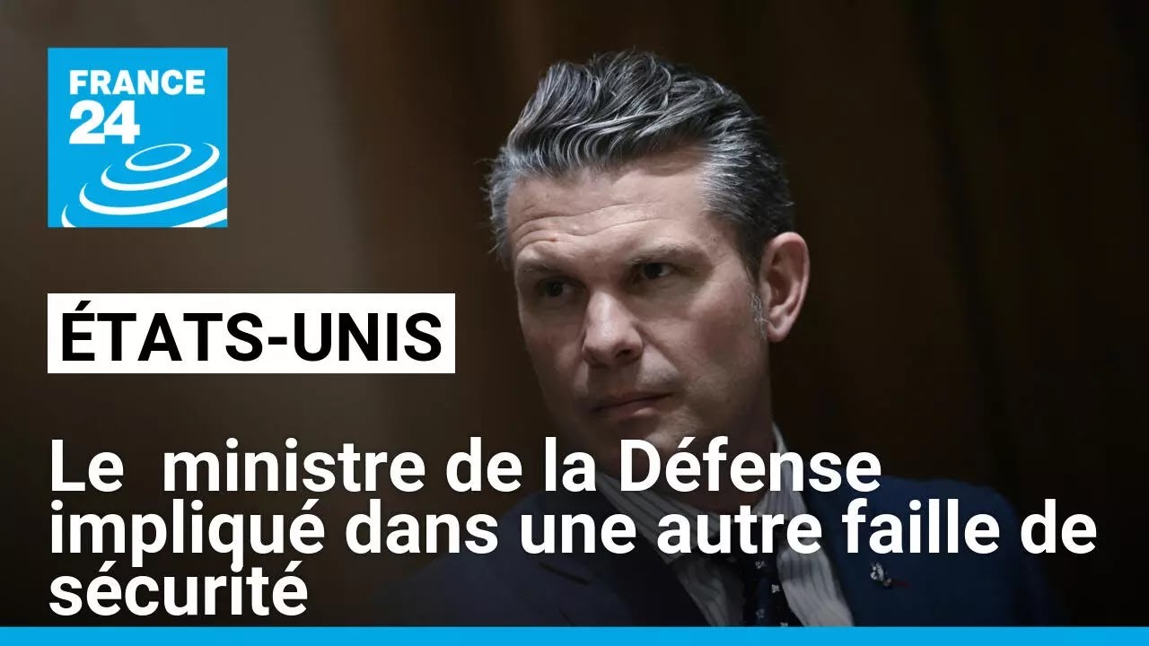 Le  ministre américain de la Défense, impliqué dans une autre faille de sécurité, dans la tourmente