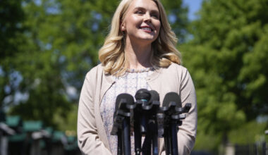 White House press secretary Karoline Leavitt