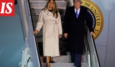 Trump sanoo, ettei ehtinyt ostaa Melanialle syntymäpäivälahjaa