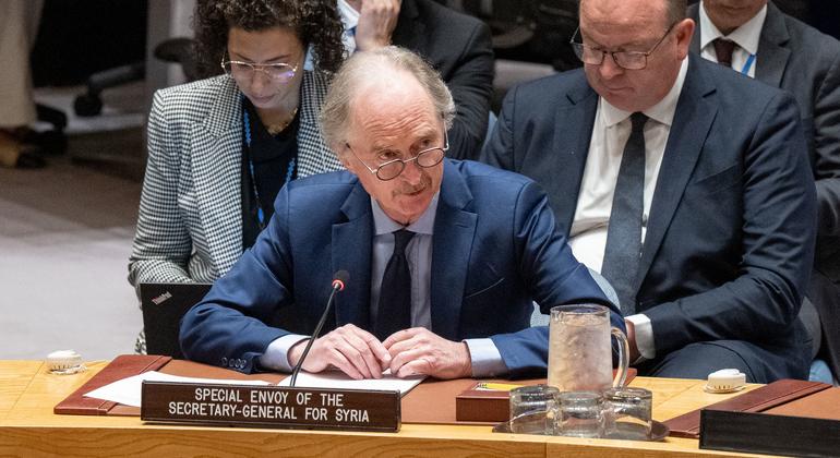 Geir Pedersen, Special Envoy of the Secretary-General for Syria, briefs the Security Council.