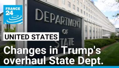 Overhaul of US State Department eliminates climate envoy and war crimes offices • FRANCE 24