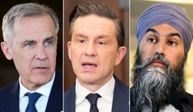 Canadians split on Carney, Poilievre draws backlash, Singh viewed as queer ally