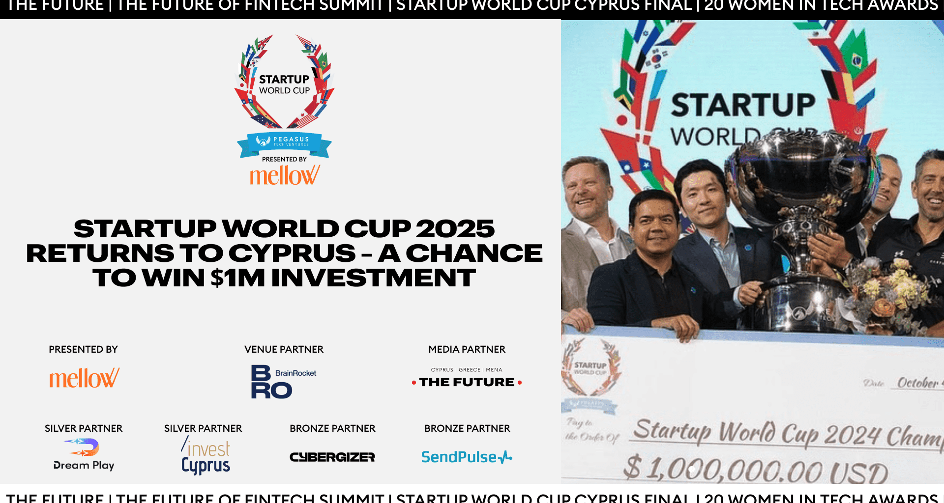 cover Startup world cup returns to Cyprus with $1m prize on offer