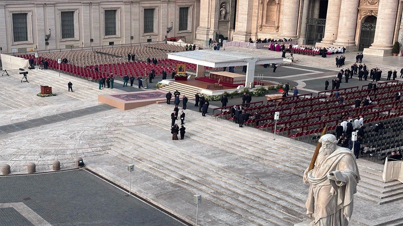 La Messa esequiale di Papa Francesco