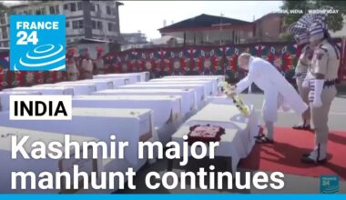 India ramps up security in Kashmir as manhunt continues • FRANCE 24 English